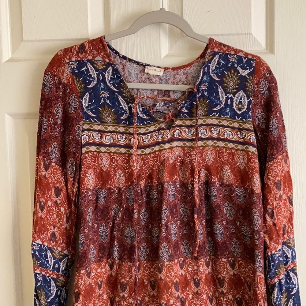 Hem & Thread bohemian blouse